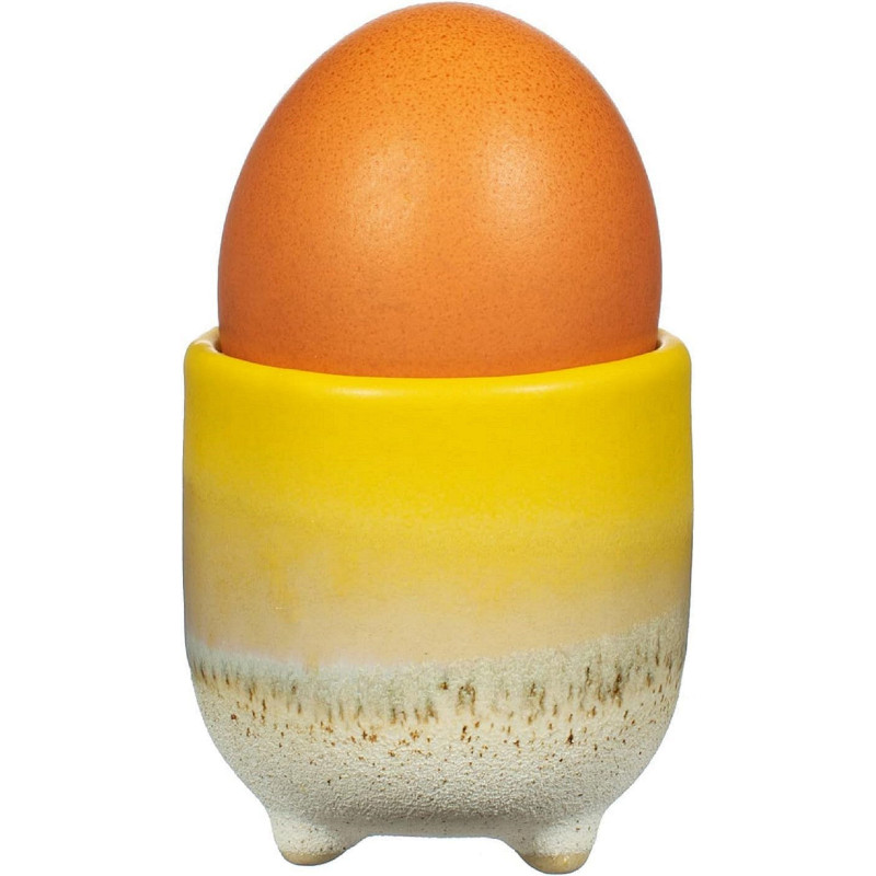 Sass & Belle Mojave Glaze Yellow Egg Cup, Currently priced at £9.11